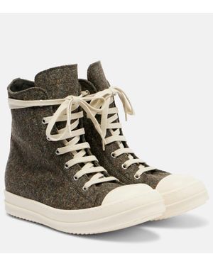 Rick Owens Sneakers Alte Creep - Marrone