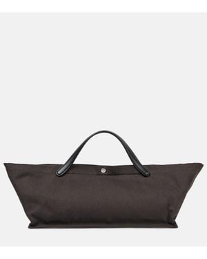 The Row Idaho Medium Canvas Tote Bag - Brown