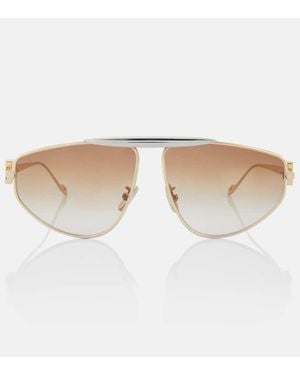 Loewe Occhiali Da Sole Aviator - Bianco