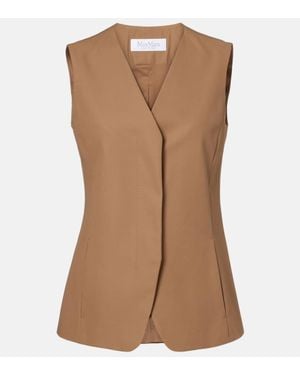 Max Mara Gilet - Marrone