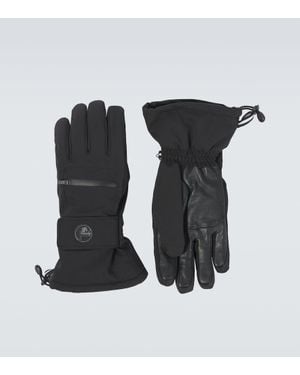 Fusalp Handschuhe Peak Mit Lederimitat - Schwarz