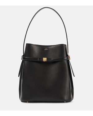 TOTEME Bucket-Bag Aus Leder - Schwarz