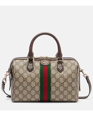 Gucci Tote Bag Ophidia Medium Gg - Mettallic