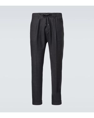 Herno Gerade Hose Aus Gabardinae - Blau