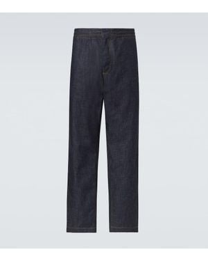 Bottega Veneta Mid-Rise Straight Jeans - Blau