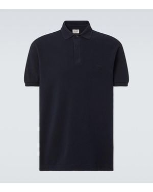 Tod's Polohemd Aus Baumwoll-Pique - Blau