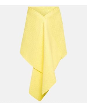 Emilia Wickstead Rissa Floral Jacquard Scarf - Yellow
