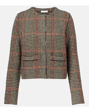 Vince Jacke Aus Wolle - Schwarz