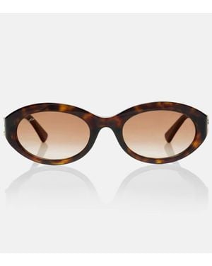 Cartier Signature C Oval Sunglasses - Brown