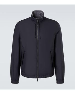 ZEGNA Wendbare Jacke Brezza - Blau
