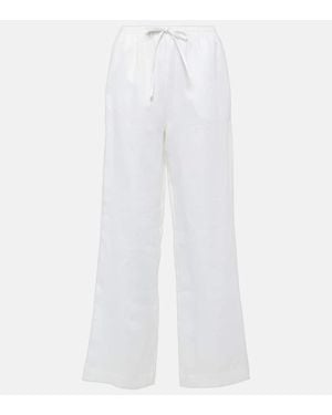 Asceno Pantaloni Aurelia - Bianco
