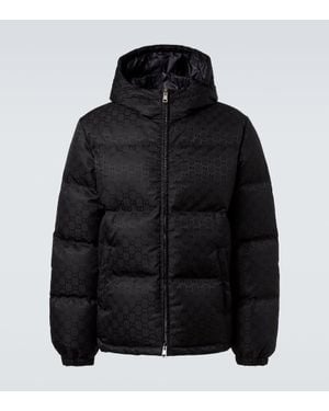 Gucci Gg Down Jacket - Black