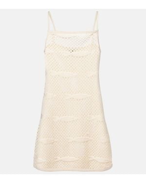 STAUD Robe De Plage Rio En Crochet De Coton - Neutre