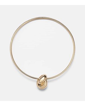 Jennifer Fisher Choker Thin Knot Aus 10Kt Gelbgold - Mettallic