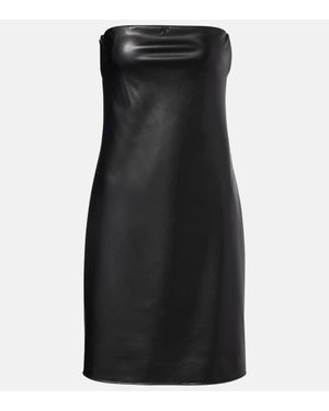Courreges Strapless Minidress - Black