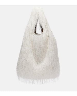 Dries Van Noten Tote Bag March Large - Weiß