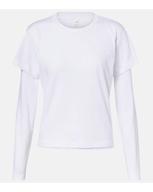Leset Set Margo Aus Longsleeve Und T-Shirt - Weiß