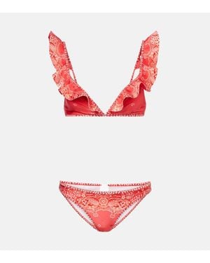 Zimmermann Bikini Lucky - Rot