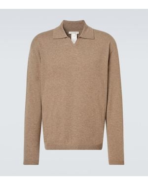 The Row Polopullover Franz Aus Kaschmir - Natur