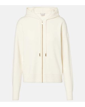 Moncler Wool And Cashmere Jacket - Natural
