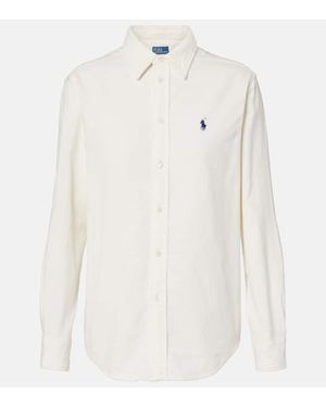 Polo Ralph Lauren Cotton Corduroy Shirt - White