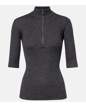 Brunello Cucinelli Pullover Aus Wolle - Schwarz