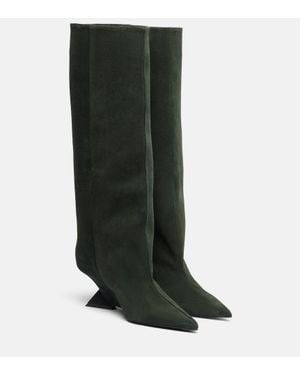 The Attico Botas Altas Cheope 105 De Ante - Verde