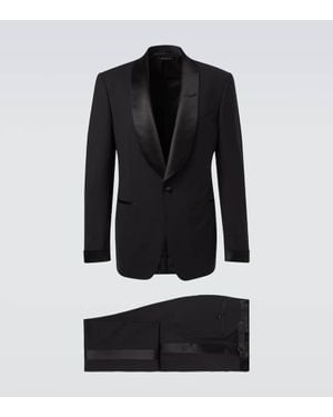 Tom Ford Anzug Aus Einem Wollgemisch - Schwarz