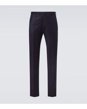 Slowear Hose Aus Flanell - Blau