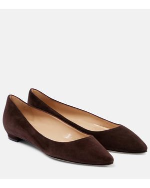 Manolo Blahnik Ballerine Lanza Bb - Marrone