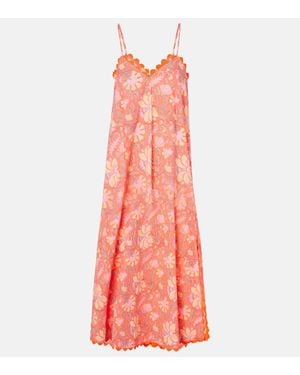 Juliet Dunn Slipdress Aus Baumwolle - Pink