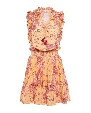 Poupette Bedrucktes Minikleid Triny - Orange