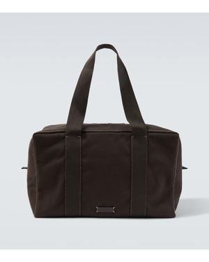 The Row Weekender Sisal Aus Canvas - Schwarz