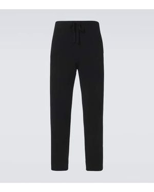 God's True Cashmere Pantaloni Regular - Nero
