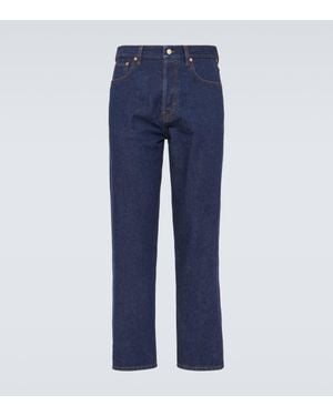 Gucci Cropped Straight Jeans - Blue