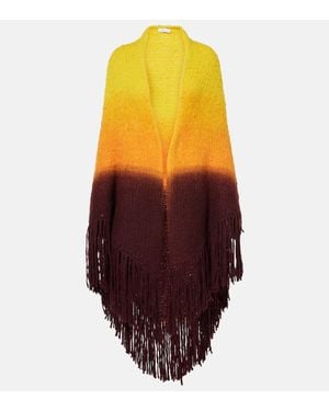 Gabriela Hearst Poncho Lauren - Blu