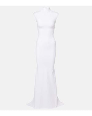 Jacquemus Abito Lungo Alba - Bianco