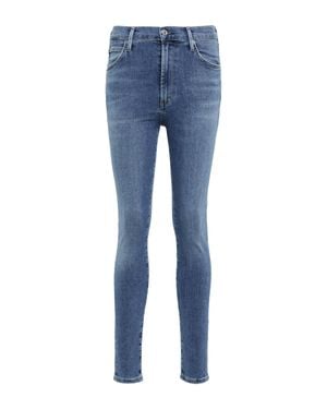 Citizens of Humanity Chrissy High-Rise Skinny Jeans - Blue