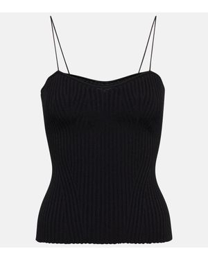 KHAITE Top Ziggy - Schwarz