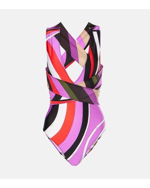Emilio Pucci Costume Intero Iride - Rosso