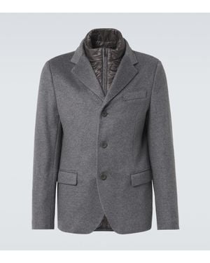 Herno Blazer Aus Kaschmir - Grau