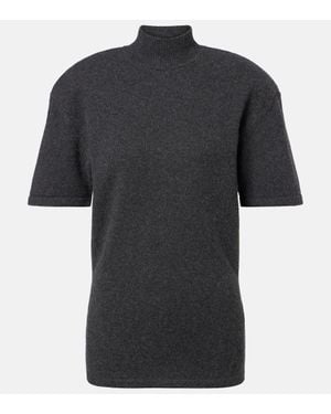 Jacquemus Pullover Aus Wolle Und Kaschmir - Schwarz