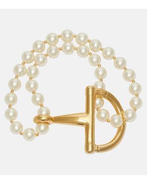 Gucci Bracelet A Perles Fantaisie - Métallisé