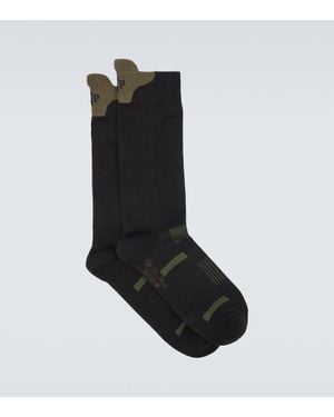 Loro Piana Socken Aus Einem Baumwollgemisch - Schwarz