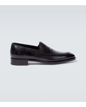 John Lobb Mocasines Montgomery De Piel - Negro