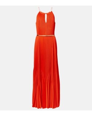 Max Mara Elegante Gersa Maxi Dress - Red