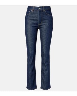 Citizens of Humanity Zurie High-Rise Straight Jeans - Blue
