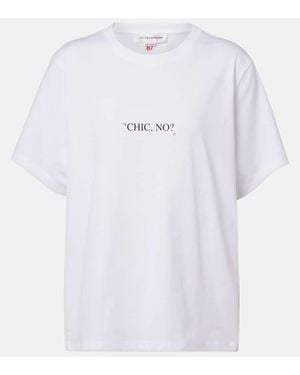 【VICTORIA BECKHAM】コットンジャージーTシャツ Victoria Beckham T-shirts for Women | Online Sale up to 52