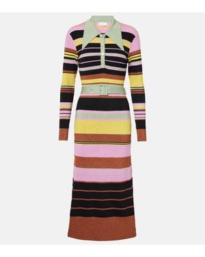 RIXO London Midikleid - Mehrfarbig