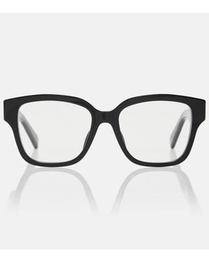 BVLGARI Eckige Brille Tubogas - Braun